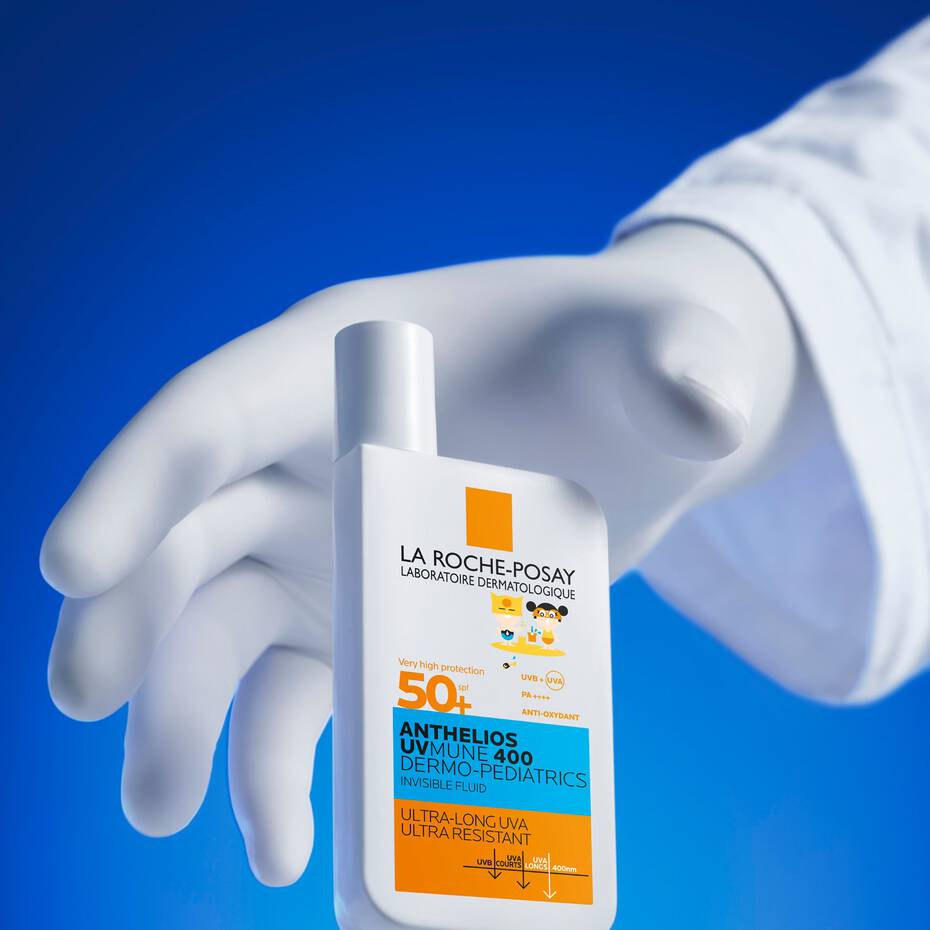ANTHELIOS UVMUNE 400 Dermo-Pédiatrics Fluide Solaire Invisible sans Parfum SPF50+ - 50ml LA ROCHE POSAY