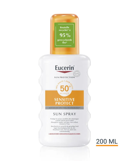 EUCERIN SUN PROTECTION Sensitive Protect SPF50+ Spray Solaire - 200ml