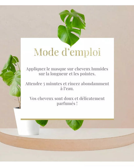 ARGANICARE Masque réparateur et nutritif - Kératine