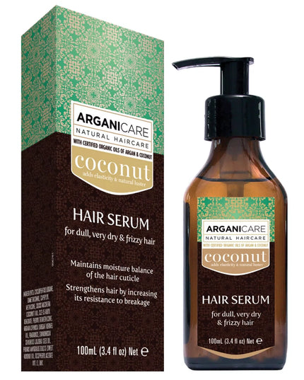 ARGANICARE Sérum ultra-nourrissant et réparateur - Cheveux ternes, très secs & frisés - Coco