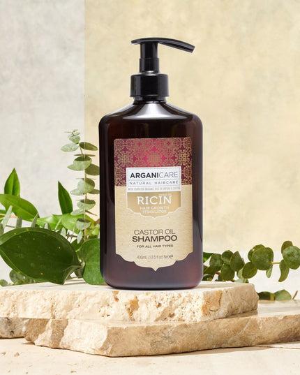 ARGANICARE HUILE DE RICIN Shampooing - 400ml