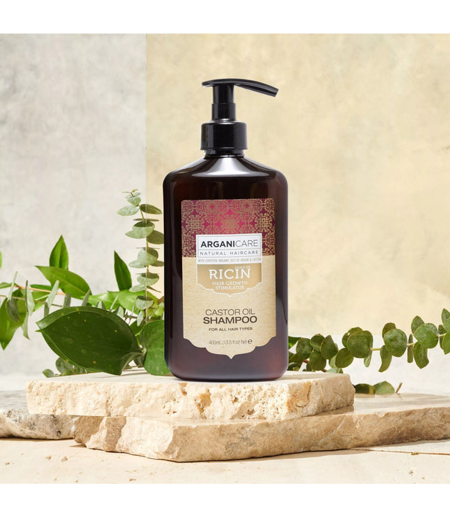 ARGANICARE HUILE DE RICIN Shampooing - 400ml