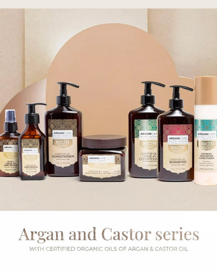 ARGANICARE HUILE DE RICIN Shampooing - 400ml