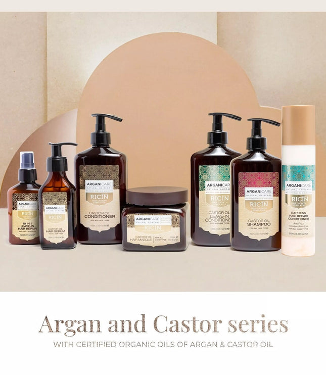 ARGANICARE HUILE DE RICIN Shampooing - 400ml