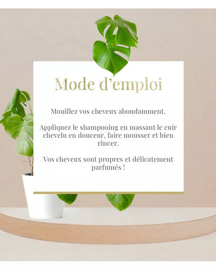 Shampoing fortifiant - Figue de Barbarie