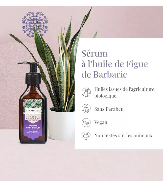 Arganicare SÉRUM RÉPARATEUR ET NUTRITIF A la Kératine Bio 100 mL