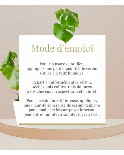 Arganicare SÉRUM RÉPARATEUR ET NUTRITIF A la Kératine Bio 100 mL