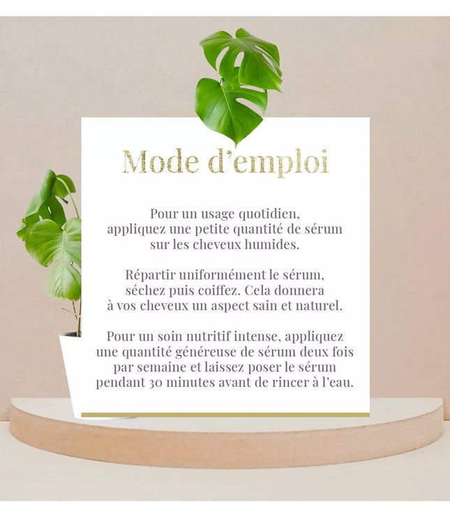 Arganicare SÉRUM RÉPARATEUR ET NUTRITIF A la Kératine Bio 100 mL