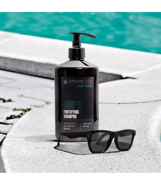 ARGANICARE Shampoing antichûte de cheveux - Étape 1 - Homme