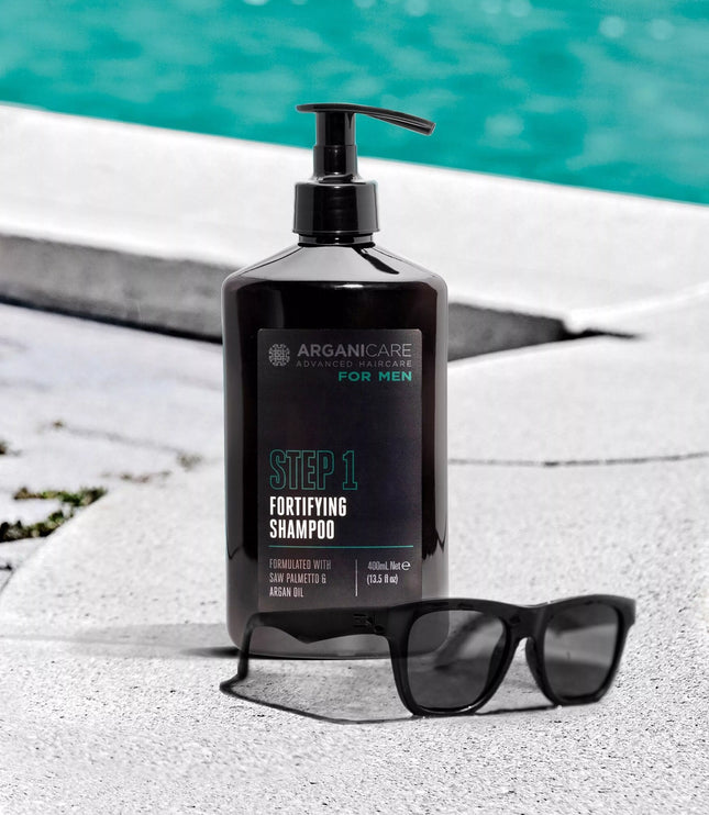 ARGANICARE Shampoing antichûte de cheveux - Étape 1 - Homme