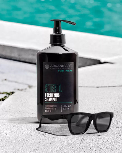 ARGANICARE Shampoing antichûte de cheveux - Étape 1 - Homme