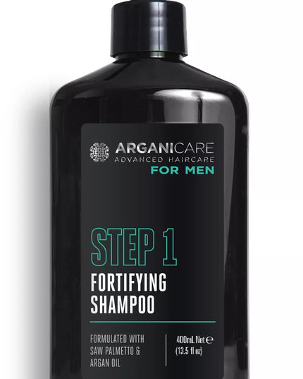 ARGANICARE Shampoing antichûte de cheveux - Étape 1 - Homme