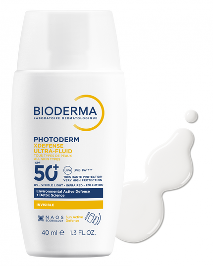 BIODERMA PHOTODERM XDEFENSE Ultra Fluide SPF50+ Invisible - 40ml