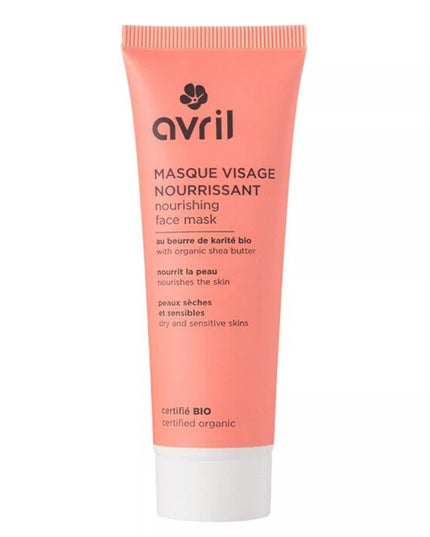 Masque visage nourrissant 50ml - Certifié bio