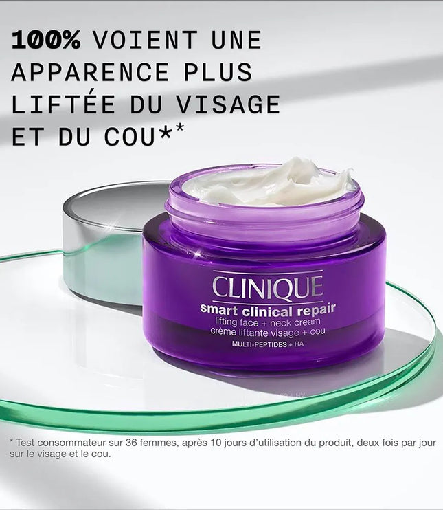 CLINIQUE SMART CLINICAL REPAIR Crème Liftante Visage + Cou - 50ml