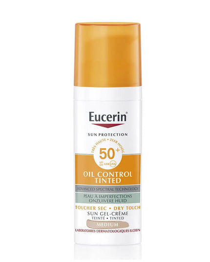 EUCERIN SUN PROTECTION OIL CONTROL SPF50+ Gel Crème Solaire 50ml