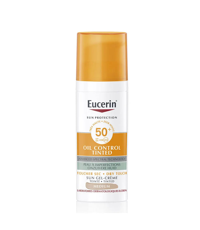 EUCERIN SUN PROTECTION OIL CONTROL SPF50+ Gel Crème Solaire 50ml