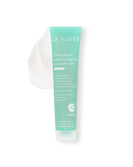 LA ROSÉE DENTIFRICE Soin Complet à la Menthe BIO - 75ml