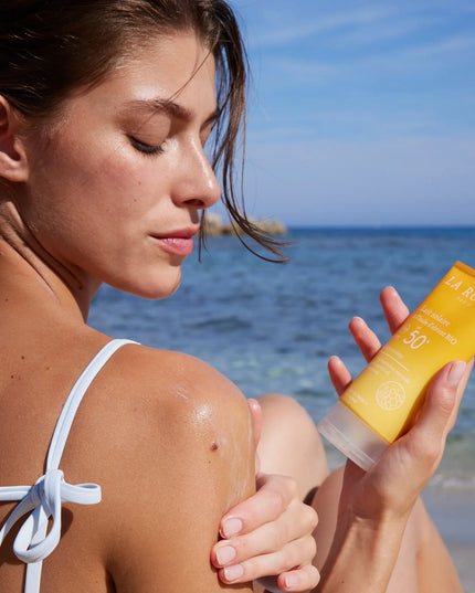 LA ROSEE LAIT SOLAIRE SPF50+ à l'Huile d'Abricot BIO - 150ml