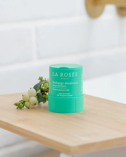 LA ROSÉE DÉODORANT EcoRecharge Fraîcheur aux Probiotiques - 50g