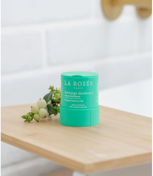 LA ROSÉE DÉODORANT EcoRecharge Fraîcheur aux Probiotiques - 50g