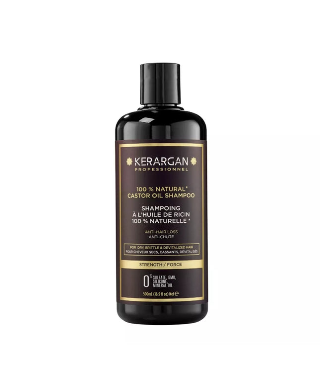 Kerargan - Shampoing Anti-Chute à l'Huile de Ricin - 500ml