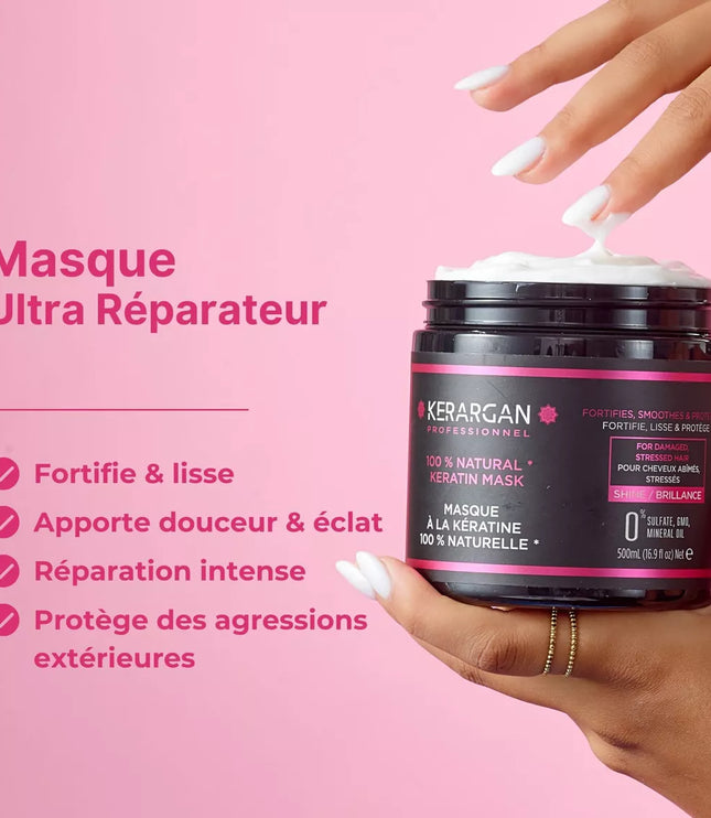 Kerargan - Masque Ultra Réparateur à la Kératine - 500ml