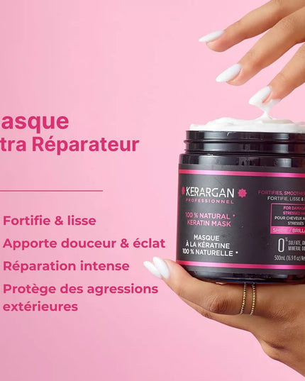 Kerargan - Duo Shampoing & Masque à la Kératine - 2x500ml