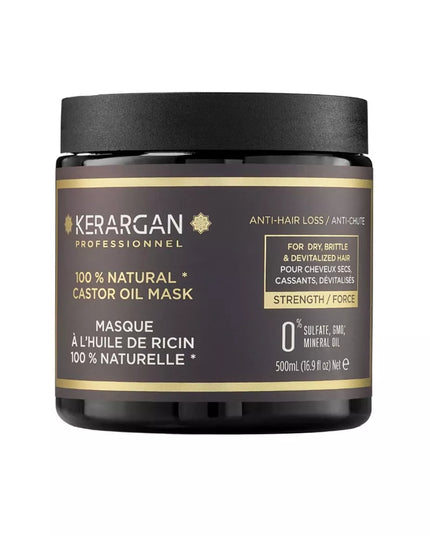 Kerargan - Masque Anti-Chute à l'Huile de Ricin - 500ml