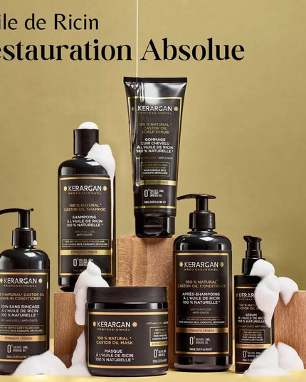 Kerargan - Masque Anti-Chute à l'Huile de Ricin - 500ml
