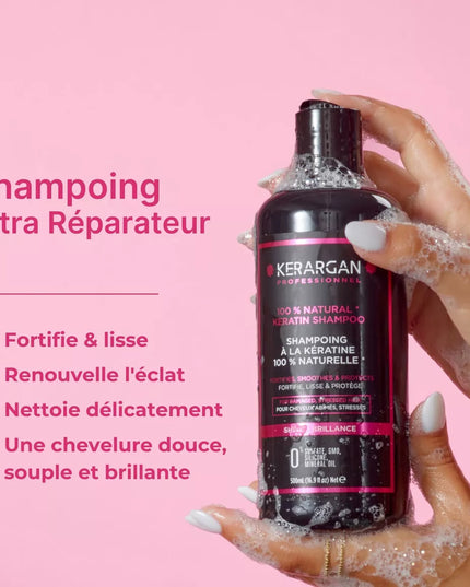 Kerargan - Shampoing Ultra Réparateur à la Kératine - 500ml