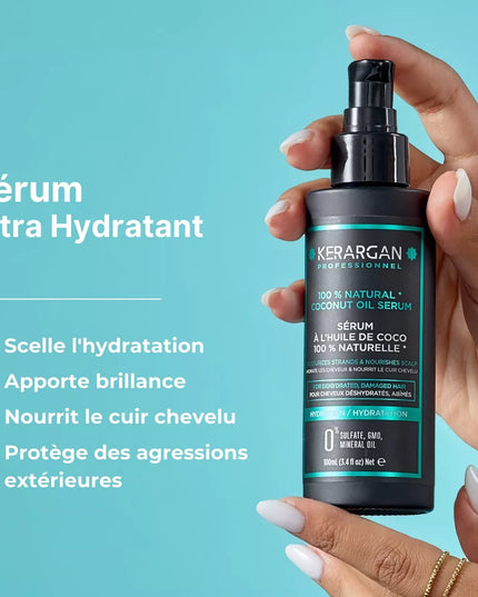 Kerargan - Sérum Hydratant à l'Huile de Coco - 100ml