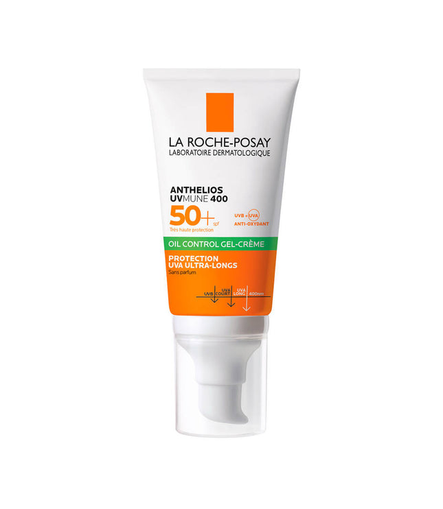 ANTHELIOS UVMUNE 400 Gel Crème Solaire Oil Control Parfumé SPF50+ - 50ml LA ROCHE POSAY