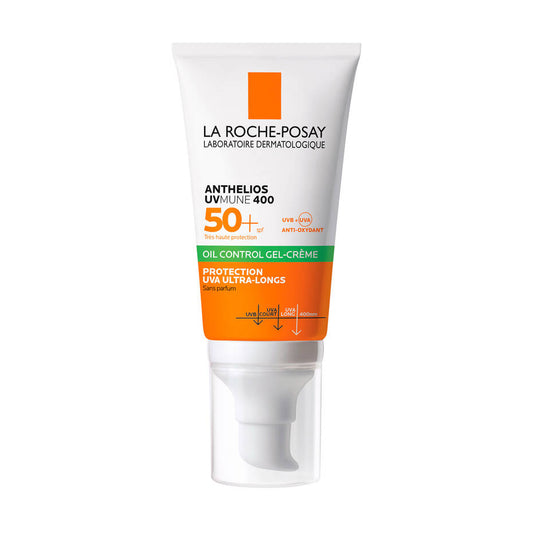ANTHELIOS UVMUNE 400 Gel Crème Solaire Oil Control Parfumé SPF50+ - 50ml LA ROCHE POSAY