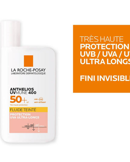 ANTHELIOS UVMUNE 400 Fluide Solaire Teinté SPF50+ - 50ml LA ROCHE POSAY