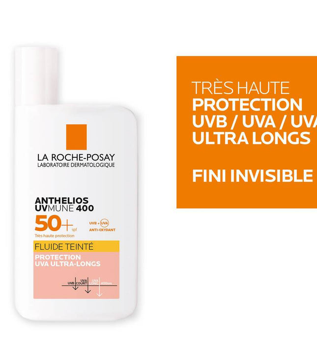 ANTHELIOS UVMUNE 400 Fluide Solaire Teinté SPF50+ - 50ml LA ROCHE POSAY