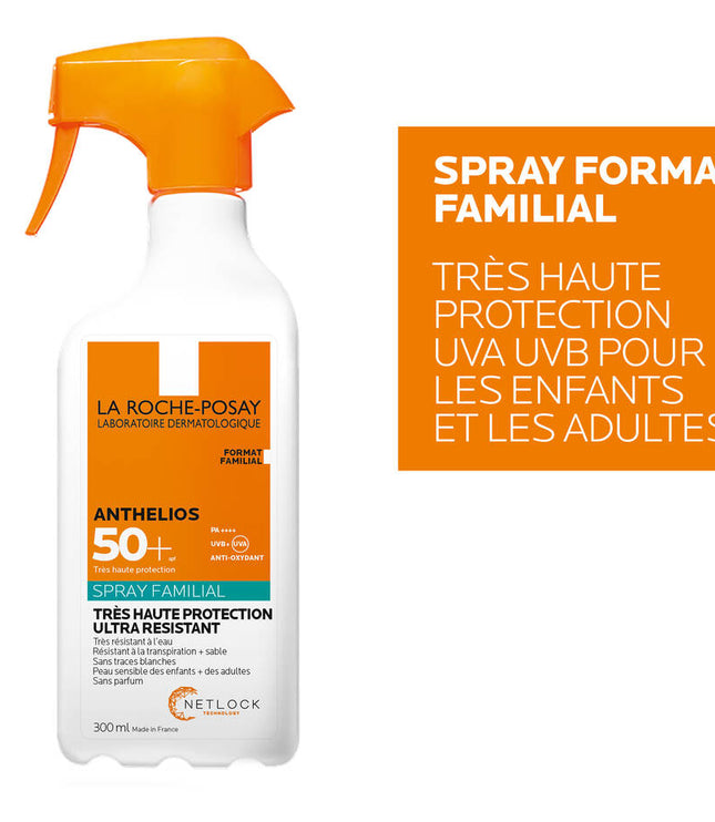 ANTHELIOS SPF50+ Spray Solaire Familial 300ml LA ROCHE POSAY