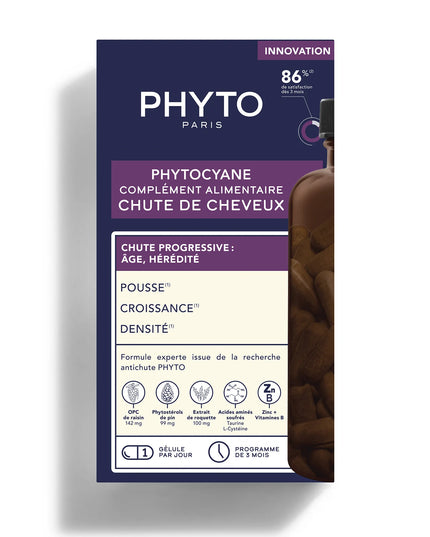 PHYTOCYANE Chute de Cheveux Progressive - 84 Gélules