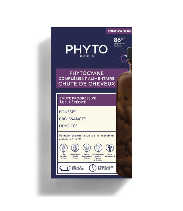 PHYTOCYANE Chute de Cheveux Progressive - 84 Gélules
