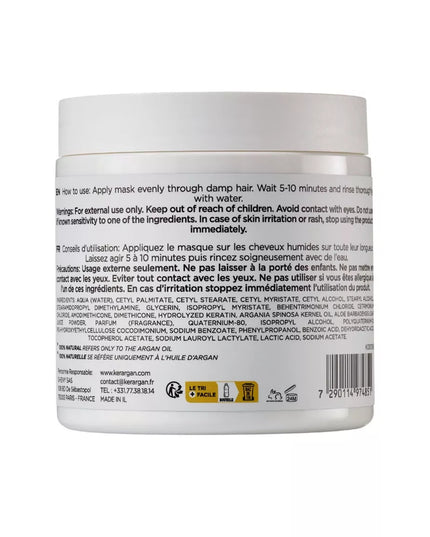Kerargan - Masque Disciplinant à l'Huile d'Argan - 500ml