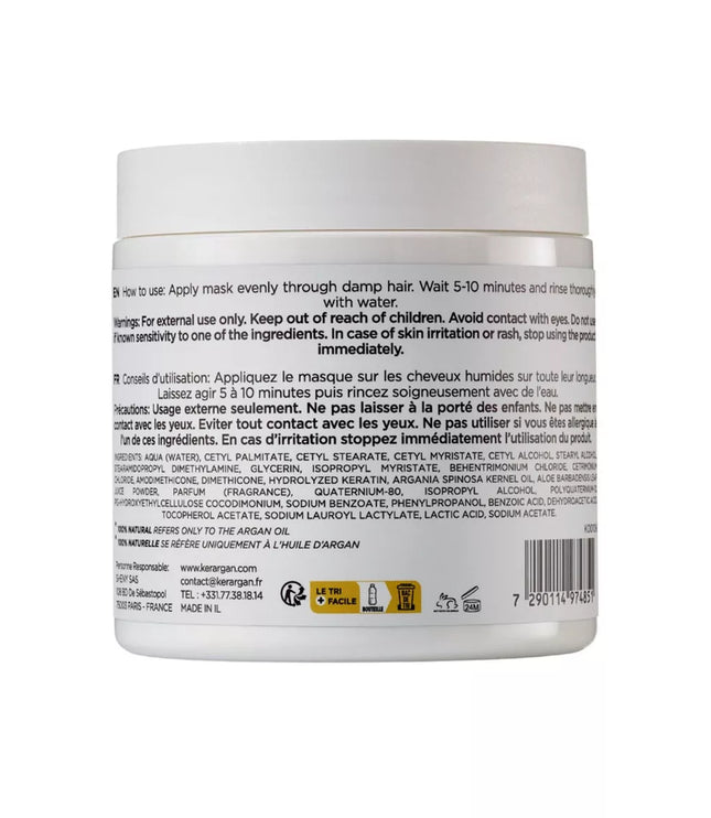 Kerargan - Masque Disciplinant à l'Huile d'Argan - 500ml