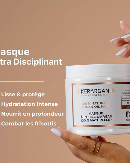 Kerargan - Masque Disciplinant à l'Huile d'Argan - 500ml