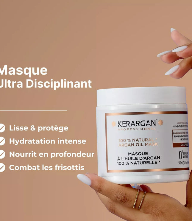 Kerargan - Masque Disciplinant à l'Huile d'Argan - 500ml