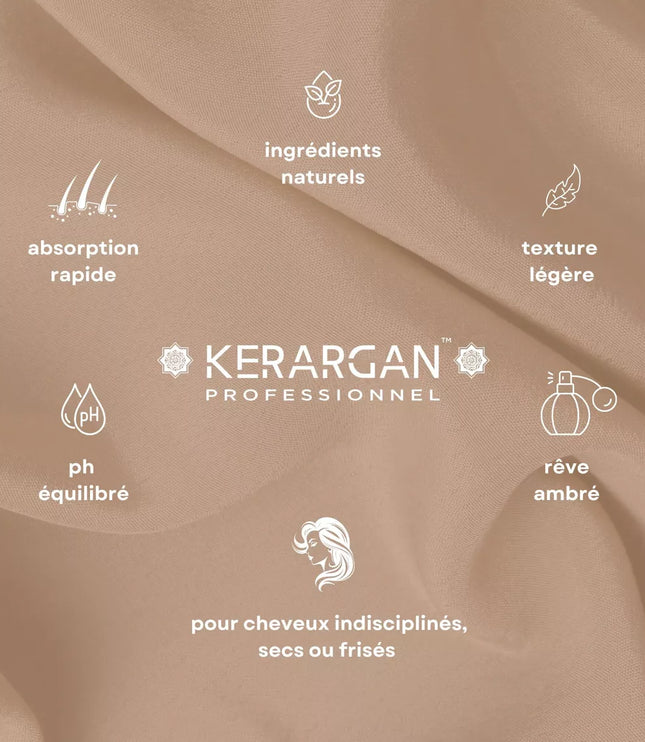 Kerargan - Masque Disciplinant à l'Huile d'Argan - 500ml