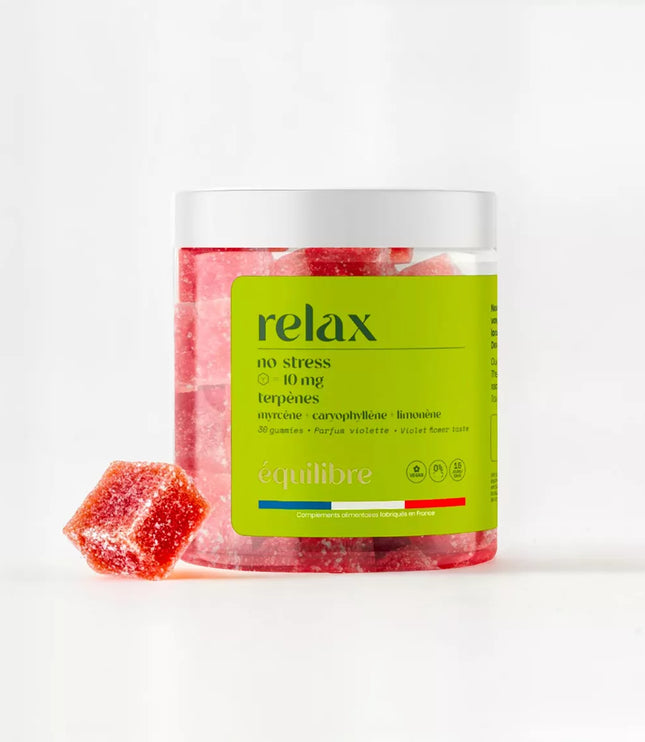Nouveauté ! Compléments alimentaires, Gummies : Relax - Fêtes des mères