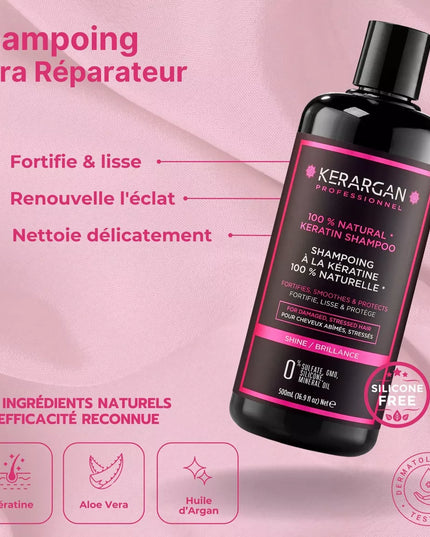 Kerargan - Duo Shampoing & Masque à la Kératine - 2x500ml