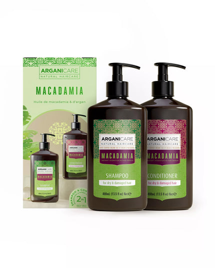ARGANICARE Duo fortifiant à base de Macadamia