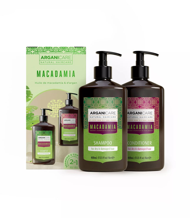 ARGANICARE Duo fortifiant à base de Macadamia