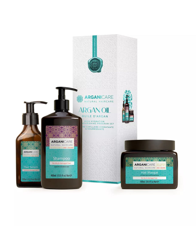 Coffret ultra-nourrissant - Argan & karité - Cheveux bouclés - 3 prod