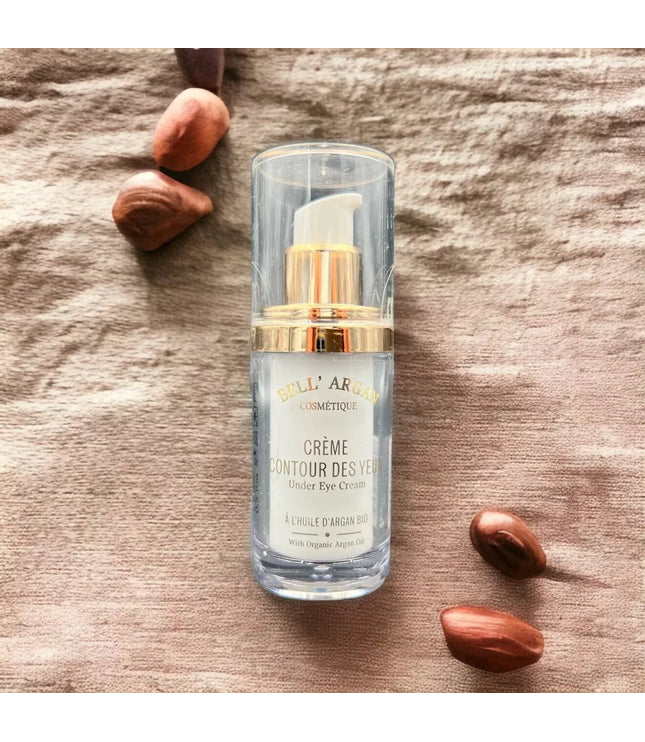 CRÈME CONTOUR DES YEUX A L'HUILE D'ARGAN BIO 15ml